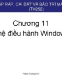 Bài giảng Lắp ráp, cài đặt và bảo trì máy tính: Chương 11 - Phạm Hoàng Sơn