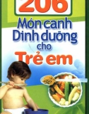 206 món canh dinh dưỡng cho trẻ em: phần 1