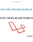 Bài giảng Phát triển phần mềm nguồn mở: Bài 7 - Nguyễn Hữu Thể