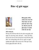 Bảo vệ gót ngọc