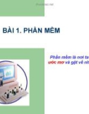 Bài giảng Quản trị dự án: Bài 1 - Phần mềm