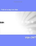 Bài giảng Thiết kế và lập trình Web - Bài 5: PHP cơ bản