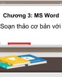 Bài giảng Tin học cơ bản: Chương 4.1 - Nguyễn Quỳnh Diệp