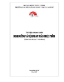 Tài liệu tham khảo Dinh dưỡng và vệ sinh an toàn thực phẩm (Dành cho đào tạo Y sĩ đa khoa) - CĐ Phạm Ngọc Thạnh Cần Thơ