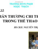 Bài giảng Y5: Chấn thương chi trên trong thể thao