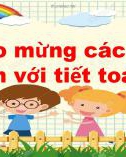 Bài giảng môn Toán lớp 2 sách Cánh diều - Bài 48: Ôn tập về phép cộng, phép trừ trong phạm vi 100