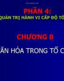 Quản trị hành vi tổ chức - Chương 8