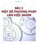 Một số phương pháp làm việc nhóm