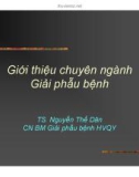 Giải phẫu bệnh đại cương