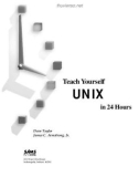 Ebook Teach yourself Unix in 24 hours: Part 1