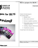 How to prepare for IELTS – Listening