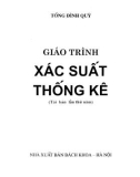 Giáo trình Xác suất thống kê (tái bản lần thứ năm): Phần 1