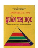 Nghiên cứu quản trị học (Tái bản lần thứ nhất): Phần 1