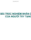 Bài trắc nghiệm nhân cách của người Tây Tạng