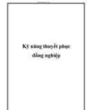 Kỹ năng thuyết phục đồng nghiệp