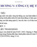 Kế toán máy_chương 5