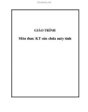 Giáo trình Kỹ thuật sửa chữa máy tính