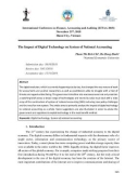 The Impact of Digital Technology on System of National Accounting