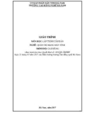 Giáo trình Lập trình căn bản (Nghề: Quản trị mạng máy tính - Cao đẳng) - Trường Cao đẳng nghề Hà Nam (năm 2017)