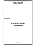 Giáo trình Lập trình căn bản - Trường CĐN Công nghiệp Hà Nội