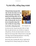 Vợ hỏi tiền, chồng lảng tránh