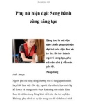 Phụ nữ hiện đại: Song hành cùng sáng tạo