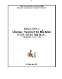 Giáo trình Nguyên lý hệ điều hành (Nghề: Quản trị mạng - Trung cấp) - Trường CĐ Kỹ thuật Việt Đức Hà Tĩnh