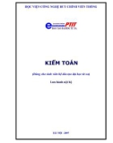 Giáo trình Kiểm toán - Ths Đinh Xuân Dũng