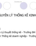 Bài giảng Nguyên lý thống kê kinh tế - Chương 1