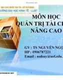 Bài giảng Quản trị tài chính nâng cao: Định giá doanh nghiệp - TS. Nguyễn Ngọc Huy