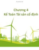 Bài giảng Kế toán tài chính - Chương 4: Kế toán tài sản cố định