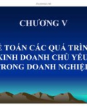 Bài giảng Chương 5: Kế toán các quá trình kinh doanh chủ yếu trong doanh nghiệp