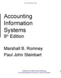 Lecture Accounting information systems (9th edition): Chapter 2 - Marshall B. Romney, Paul John Steinbart