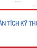 Bài giảng Phân tích và đầu tư chứng khoán: Phân tích kỹ thuật - Lê Văn Lâm