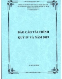 Báo cáo tài chính quý 4 và năm 2019 - Công ty cổ phần Việt Nam Kỹ nghệ Súc sản