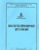 Báo cáo tài chính quý 2 năm 2019 - Công ty cổ phần Cấp thoát nước Cần Thơ