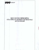 Báo cáo tài chính riêng quý 2 năm 2018 - Công ty cổ phần tập đoàn FLC