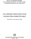 Giáo trình Các phương pháp phân tích ngành công nghệ lên men (In lần thứ ba, có sửa chữa, bổ sung): Phần 1