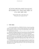 Sử dụng phương pháp ngoại suy để nghiên cứu tính chất điện từ của mẫu siêu dẫn