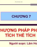 Bài giảng Hóa phân tích - Chương 7.3: Phương pháp phân tích thể tích (Lâm Hoa Hùng)