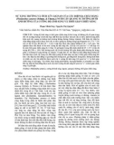 Sự tăng trưởng và tích lũy lignan của cây diệp hạ châu đắng (Phyllanthus amarus (Schum. & Thonn.)) nuôi cấy quang tự dưỡng dưới ảnh hưởng của cường độ ánh sáng và thời gian chiếu sáng