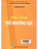 Giáo trình Thổ nhưỡng học: Phần 1