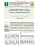 Optimization of media components for production of α-L-rhamnosidase from clavispora lusitaniae KF633446