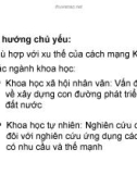 Các hướng chủ yếu của khoa học - công nghệ