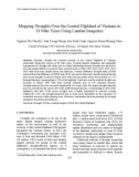 Mapping Droughts Over the Central Highland of Vietnam in El Niño Years Using Landsat Imageries