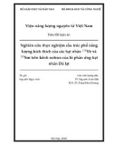 Tóm tắt Luận án Tiến sỹ: Nghiên cứu thực nghiệm cấu trúc phổ năng lượng kích thích của các hạt nhân 172Yb và 153Sm trên kênh nơtron của lò phản ứng hạt nhân Đà lạt