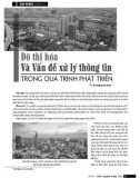 Đô thị hóa và vấn đề xử lý thông tin trong quá trình phát triển