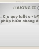 Bài giảng Những nguyên lý cơ bản của Chủ nghĩa Mác-Lênin: Chương 2.4 - ThS. Nguyễn Thị Huệ