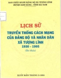 Đảng bộ và nhân dân xã Tượng Lĩnh và lịch sử truyền thống cách mạng (1930-1995): Phần 1