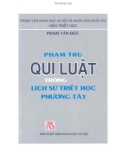 Tìm hiểu về phạm trù Qui luật trong lịch sử triết học phương Tây: Phần 1